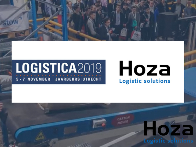 Hoza Logistic solutions op de Logistica 2019 in de Jaarbeurs Utrecht